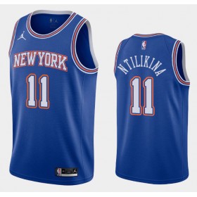 New York Knicks Trikot Frank Ntilikina 11 2020-2021 Jordan Brand Statement Edition Swingman - Herren